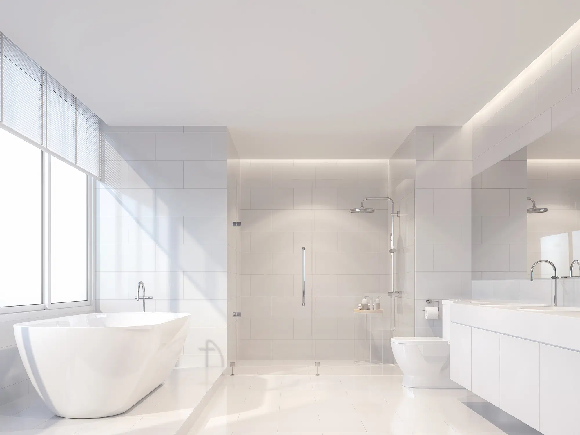 Conceptos básicos del baño minimalista