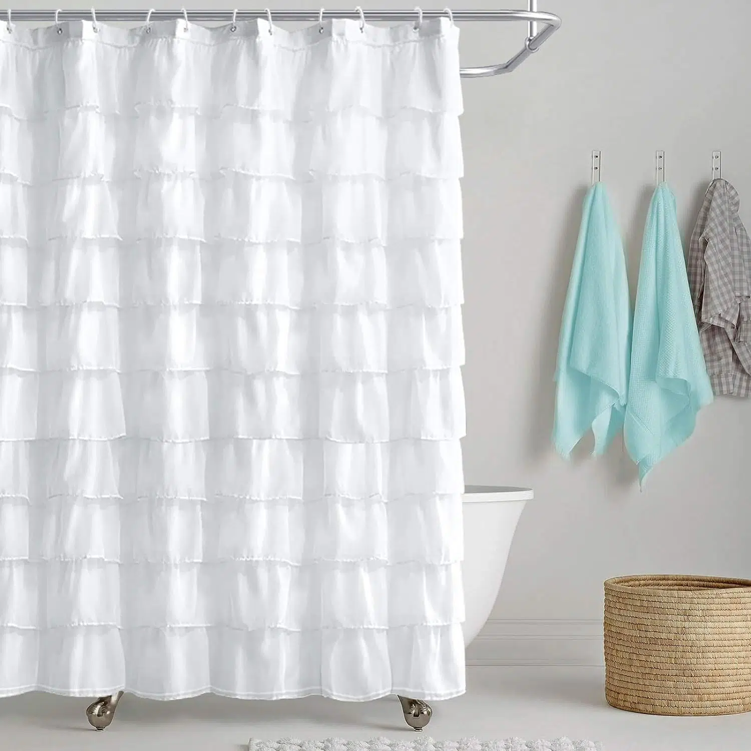 ¿Cuáles son los cuidados para una cortina de tela?