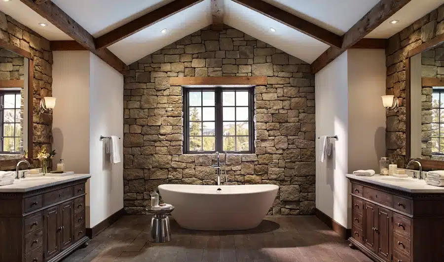 Descubre cómo transformar tu baño con piedra