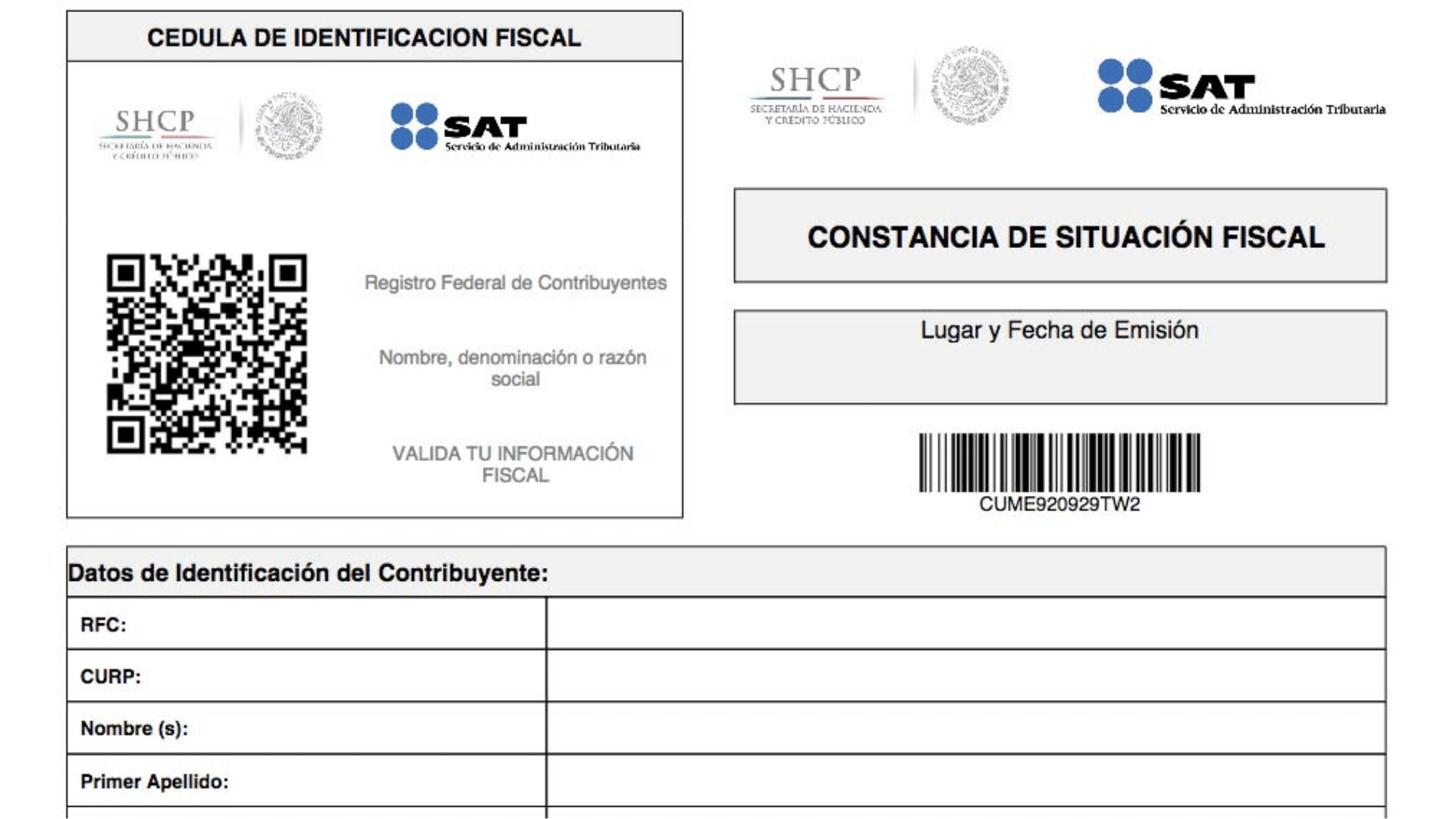 ¿Cómo obtener tu constancia de Situación Fiscal del SAT sin Contraseña?