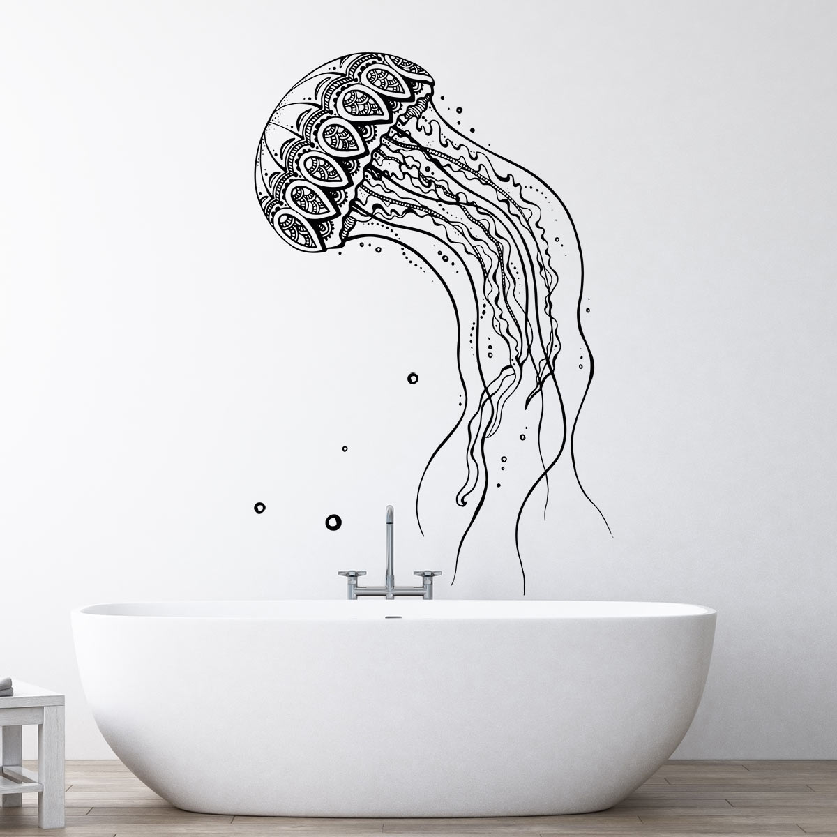 Vinil decorativo para baños