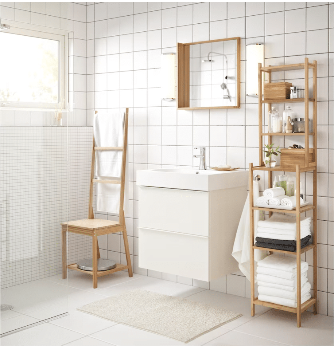 Accesorios de ratan-para el baño | Cómo Decorar un Baño Pequeño